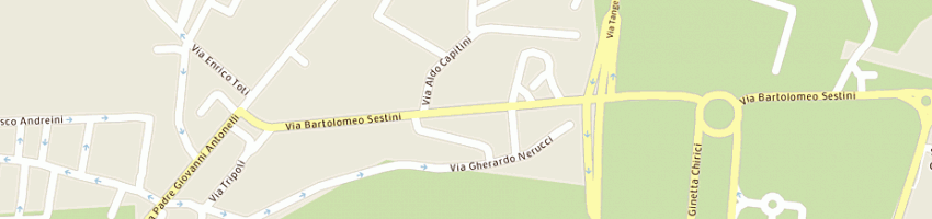 Mappa della impresa pizzeria tavola calda da marino di marino o e giani a snc a PISTOIA
