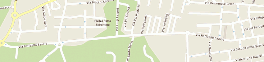 Mappa della impresa lensi roberto a EMPOLI