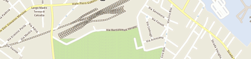 Mappa della impresa montorsi giovanni a MODENA