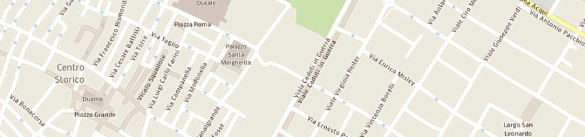 Mappa della impresa savini rag giacinto a MODENA