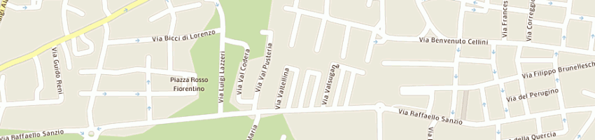 Mappa della impresa latini riccardo a EMPOLI