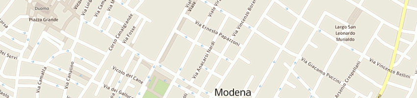 Mappa della impresa rebucci guglielmo a MODENA