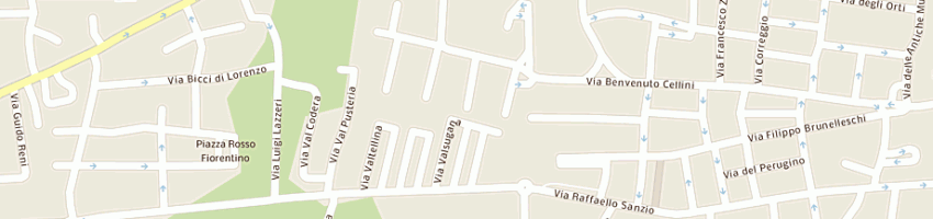 Mappa della impresa pretty line srl a EMPOLI