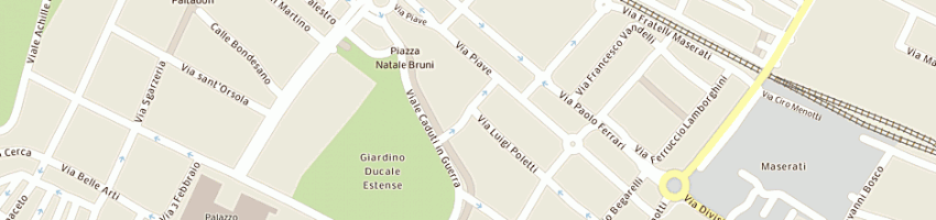 Mappa della impresa quilla giancarlo a MODENA
