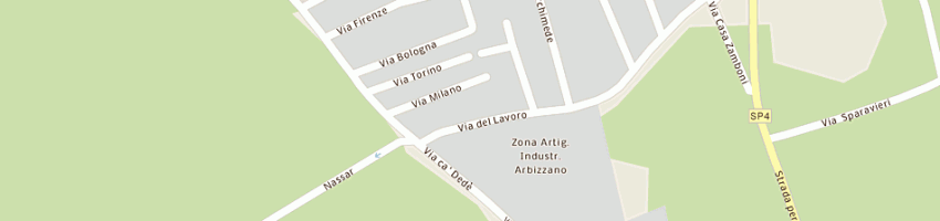 Mappa della impresa faeg di ferrari federico e c snc a NEGRAR
