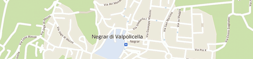 Mappa della impresa croce bianca a NEGRAR