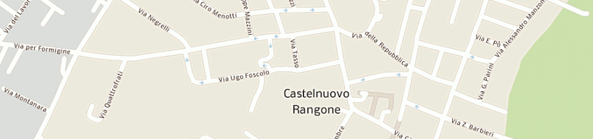 Mappa della impresa unione di comuni 'terre dei castelli' a CASTELNUOVO RANGONE
