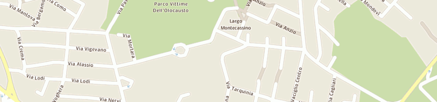 Mappa della impresa messori giuseppe a MODENA