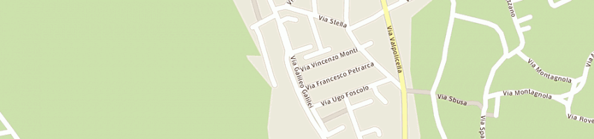Mappa della impresa zanotti pietro a NEGRAR