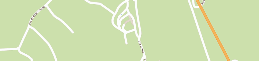 Mappa della impresa la cantina sas di irene di carlo e c a CASTELFIORENTINO