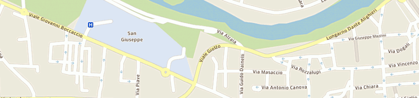 Mappa della impresa corsi filippo a EMPOLI