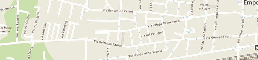 Mappa della impresa vincelles nedda a EMPOLI