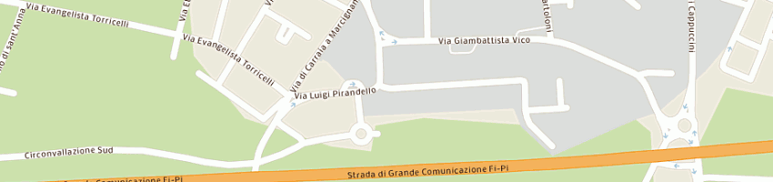Mappa della impresa corradini srl a EMPOLI