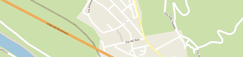 Mappa della impresa autofficina fiumini sergio e figli snc a VERONA