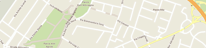 Mappa della impresa umbriano michele a MODENA