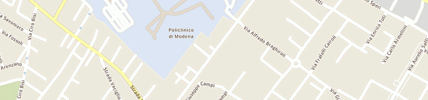 Mappa della impresa promo snc di montorsi m e c a MODENA