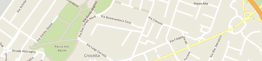Mappa della impresa malmes sas di montanari pierluigi e c a MODENA