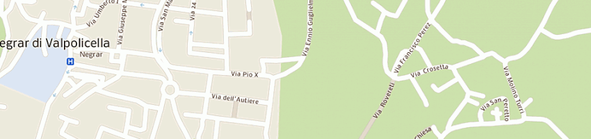 Mappa della impresa farmacia giarolo stephane a VERONA