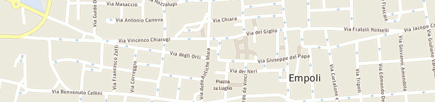 Mappa della impresa aias a EMPOLI