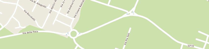 Mappa della impresa bavaria auto snc di mari uber e c a CASTELNUOVO RANGONE