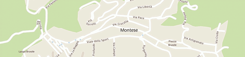 Mappa della impresa officina bernardoni snc a MONTESE