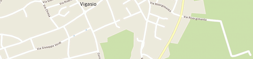 Mappa della impresa banca agricola mantovana spa a VIGASIO