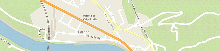 Mappa della impresa circolo ricreativo culturale la lanterna a VERONA