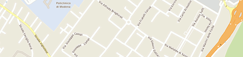Mappa della impresa guidi alberto a MODENA