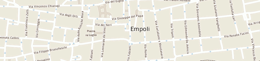 Mappa della impresa diakon sas di gasparri debora a EMPOLI