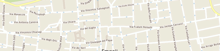 Mappa della impresa monte dei paschi di siena a EMPOLI