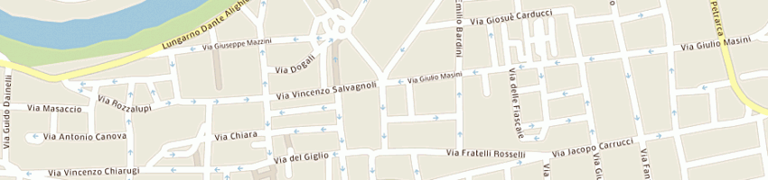 Mappa della impresa alderotti fabio a EMPOLI