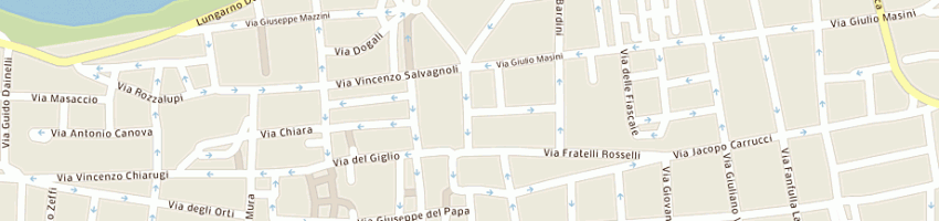 Mappa della impresa cinema cristallo (spa) a EMPOLI