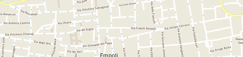 Mappa della impresa scia' abba' s a EMPOLI