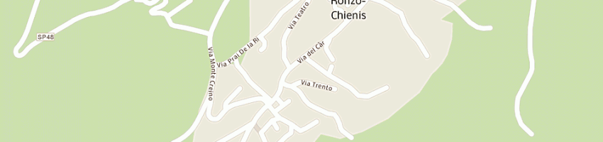 Mappa della impresa scuola materna amici della scuola dell'infanzia a RONZO CHIENIS