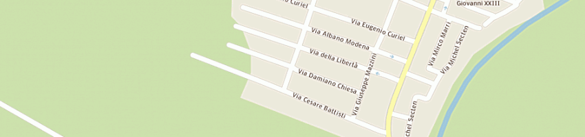 Mappa della impresa carletti gianfranco a NOVI DI MODENA