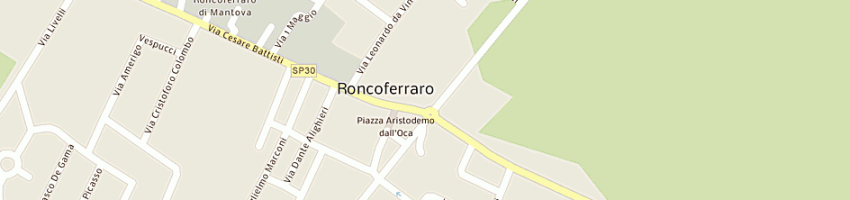 Mappa della impresa dall'oglio previdi giovanna a RONCOFERRARO