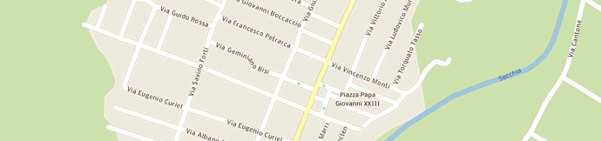 Mappa della impresa bar eurobar a NOVI DI MODENA