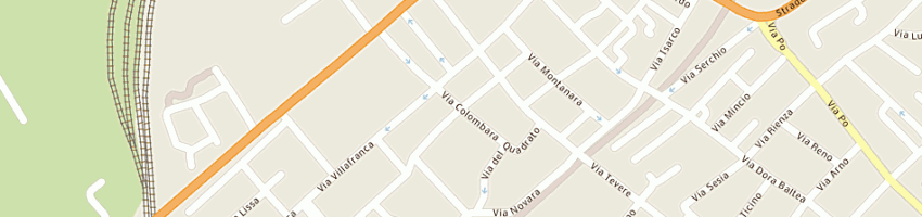 Mappa della impresa dv srl a VERONA