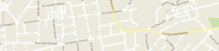 Mappa della impresa rs di sani sergio e c snc a EMPOLI