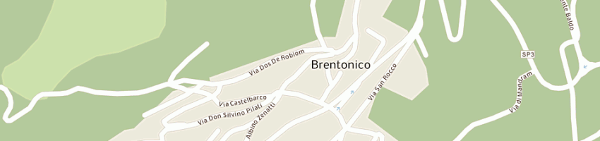 Mappa della impresa malfatti rino a BRENTONICO