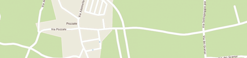Mappa della impresa casa del popolo pozzale a EMPOLI