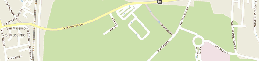Mappa della impresa coop sociale centro di lavoro a VERONA