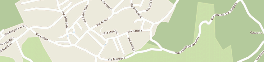 Mappa della impresa casa di riposo a BRENTONICO