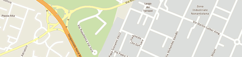 Mappa della impresa sidertaglio srl a MODENA