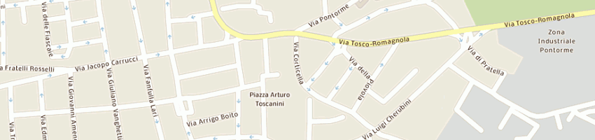 Mappa della impresa david di wu sicai a EMPOLI