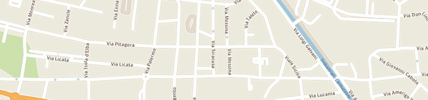 Mappa della impresa fracanzani barbara a MILANO