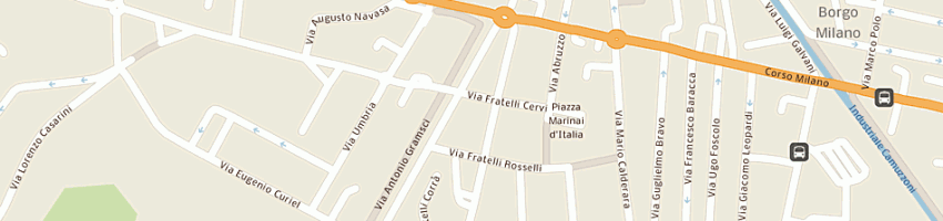 Mappa della impresa banca popolare di verona a VERONA