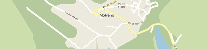 Mappa della impresa hotel lido snc di donini vito e c a MOLVENO