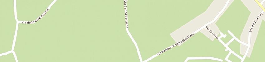 Mappa della impresa tavola calda lago giardino a PISTOIA