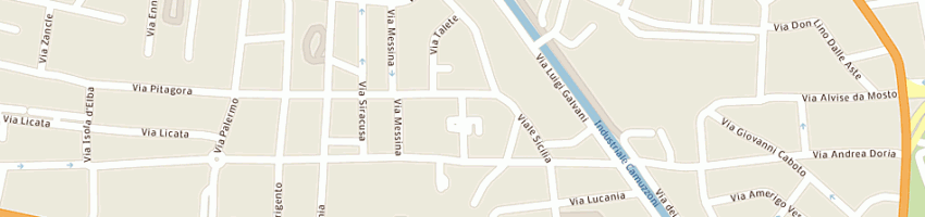 Mappa della impresa sinisi giuseppe a MILANO